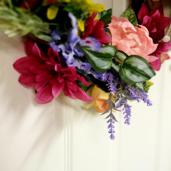 Spring Wreath For Front Door - Picture 6 of 13